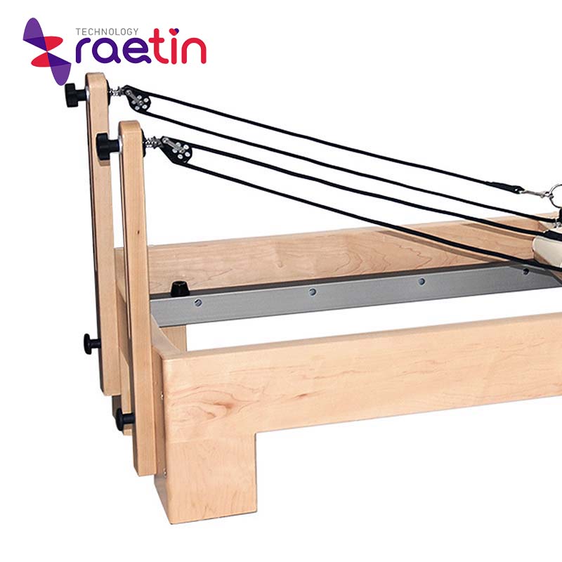 Newest pilates reformer with two moving beds pilates cadillac pilates table pilates equipment