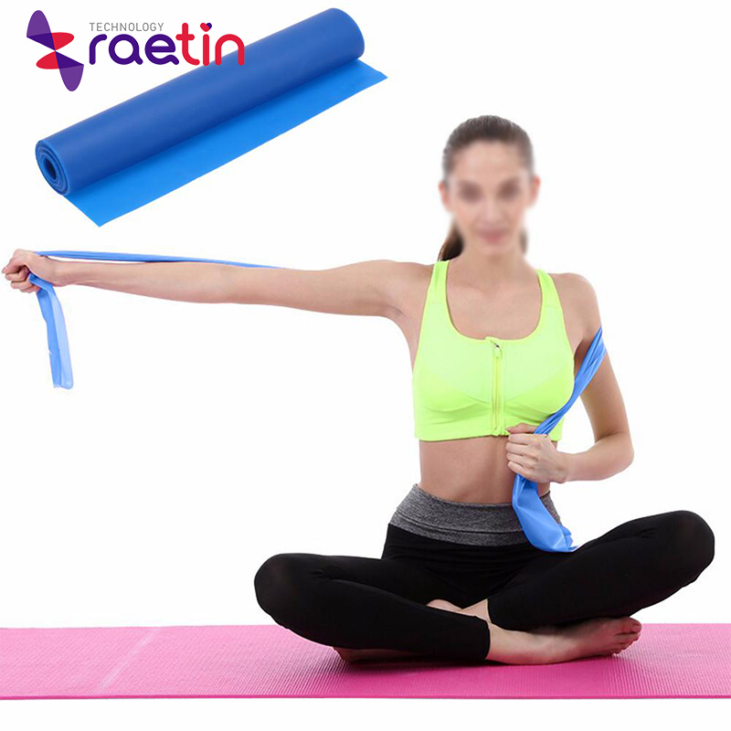 Colorful Mini Latex Exercise Pilates Elastic Stretching resistance band pilates yoga resistance bands