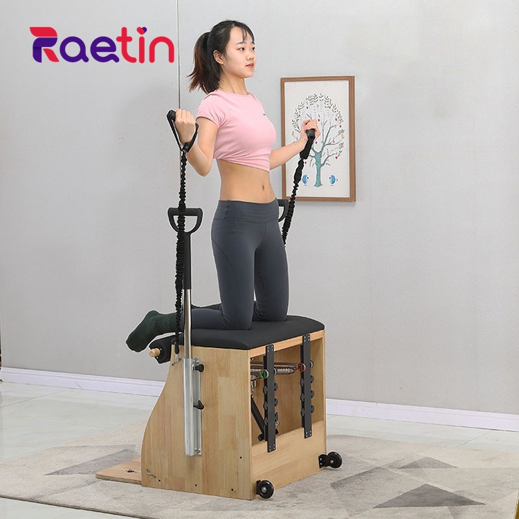 pilates reformer with chair stable eco pilates winds chair handles springs combo reformer pilates chair Pilates Chair