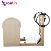 Pilates Fitness Home Gym Wooden Ladder Bucket for Body Sculpting