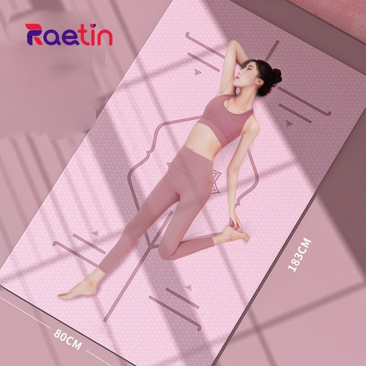 factory cheap price double Tpe yoga mat,Top quality custom Tpe yoga mat,Washable Tpe yoga mat Factory Price