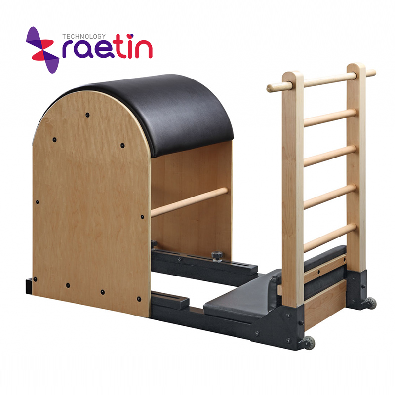 Exercise Fitness Reformer Machine Barrel Wooden Ladder Pilates Bucket