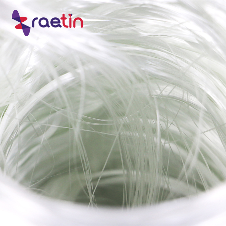 Materials for quick mixing with gypsum glass fiber roving