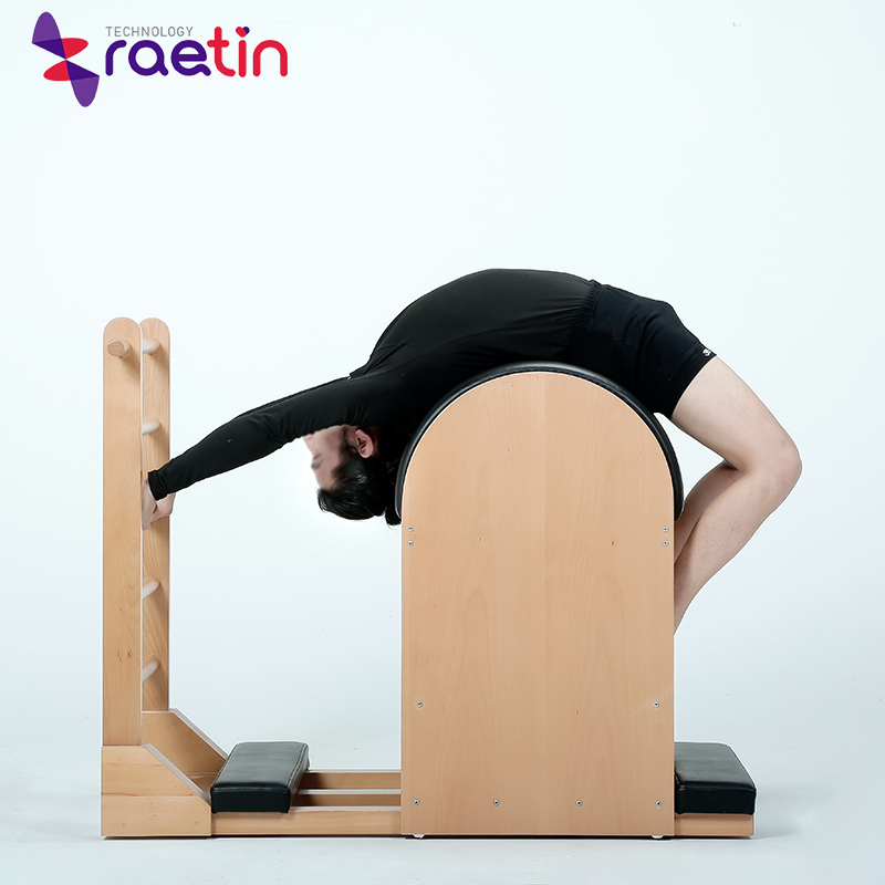 Exercise Fitness Reformer Machine Barrel Wooden Ladder Pilates Bucket