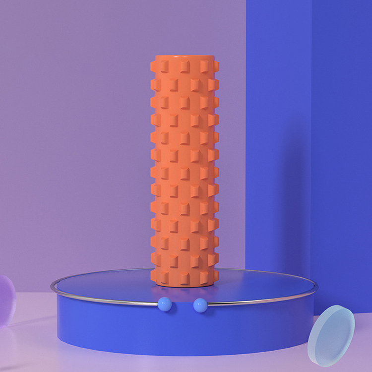 Hot pilates foam roller releases muscles,soft pilates foam roller,eva yoga foam roller blocks exercise massage gym roller