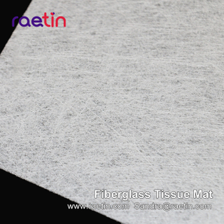 China Supplier Fire Resistant Fiber Glass Surface Tissue Mat