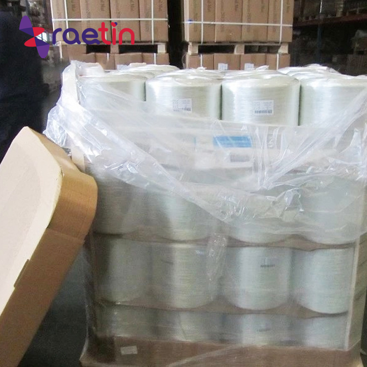Manufacturer Wholesale Compatible with Unsaturated Polyester Resins Tex2400 Fiberglass Spray Up Roving
