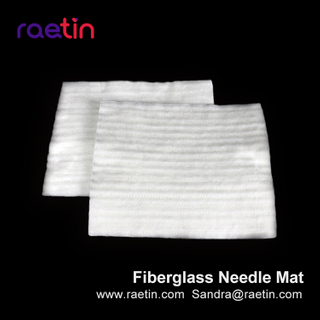 Heat Insulation Application E-glass Fiberglass Needle Mat Mass Production