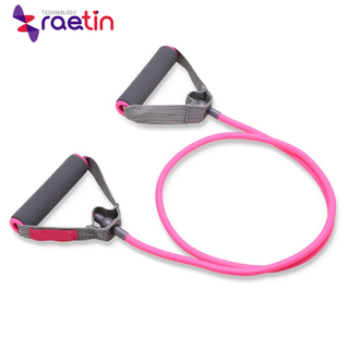 Best fitness band with handles for pilates and yoga