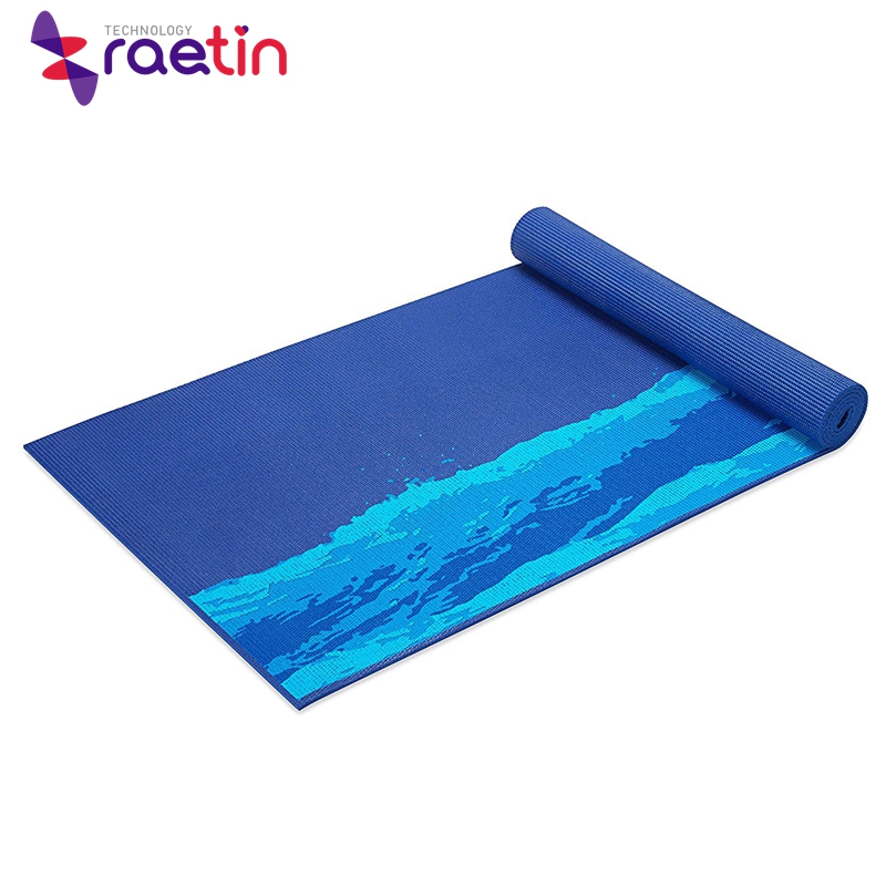 Customized printed thick pilates mat yoga mat