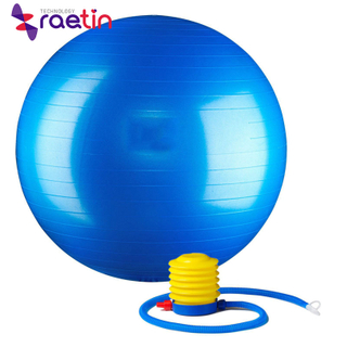 Anti-Burst Stability Ball with Feet 45cm Yoga Pilates Bigger Balls Exercise Stability Balance Ball 