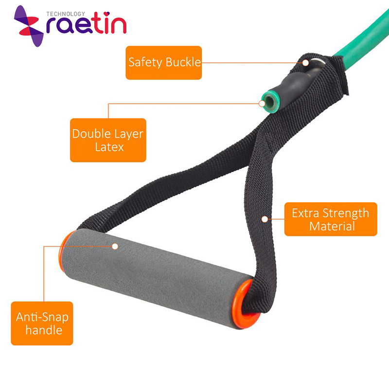 Custom pilates popular elastic yoga pilates fitness band for exercise resistance loop bands
