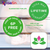 Sustainable Eco Friendly PU Rubber Yoga Pilates Mat Equipment