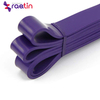 Eco-friendly gym fitness stretch exercise band rubber string workout for pilates and yoga
