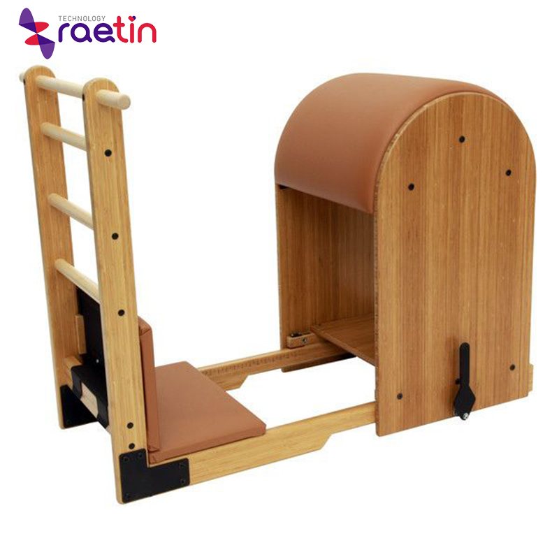 Body balanced Fitness Equipment Wood Yoga Reformer Pilates Ladder Barrel