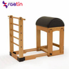 High Quality Promotional Fitness GYM Equipment Birch Wood Yoga Pilates Barrel And Ladder