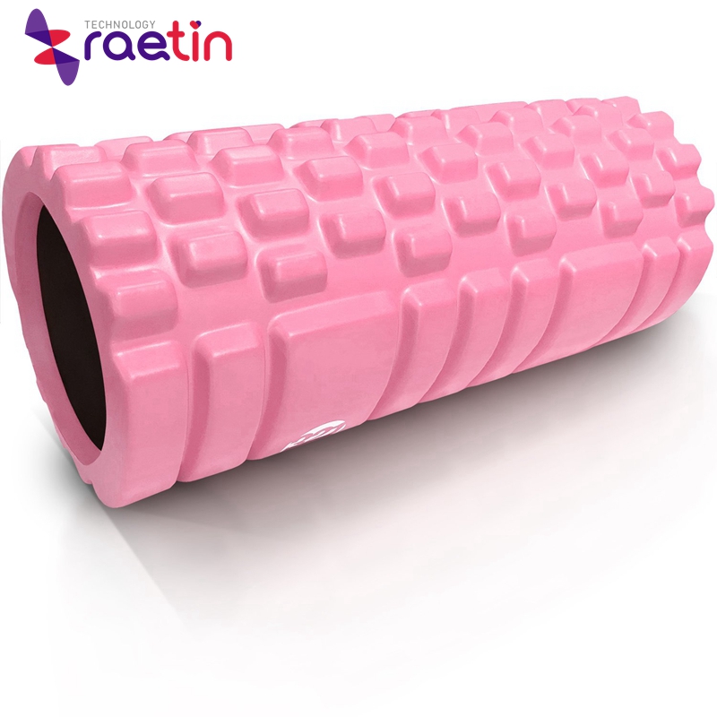 High density heated pilates yoga hard foam roller